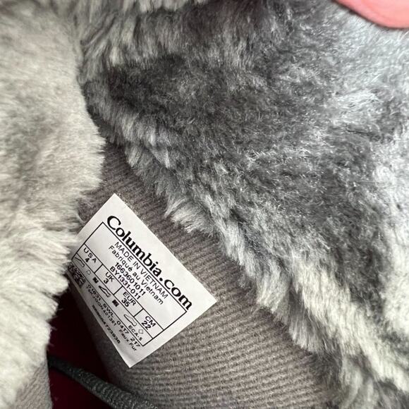 Columbia Ice Maiden Snow Winter Boots Girls sz 4 - Picture 8 of 8